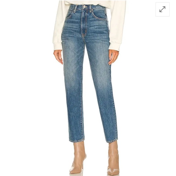 SLVRLAKE Sierra high waist straight leg jeans in Tucson Size 28 MSRP $299 - Picture 1 of 8